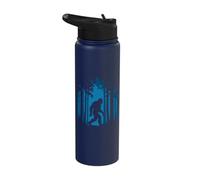 Bigfoot Sasquatch in the Forest Stainless Steel Insulated Water Bottle