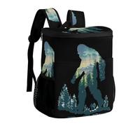 Bigfoot Sasquatch In The Forests Cooler Backpack Insulated Ice Chest Bag Lunch Box Rucksack for Men Women