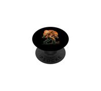 Bigfoot Sasquatch Moon Forest Cryptid Vintage PopSockets Adhesive PopGrip