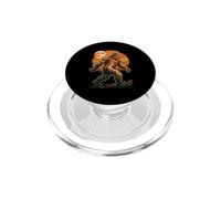 Bigfoot Sasquatch Moon Forest Cryptid Vintage PopSockets PopGrip for MagSafe