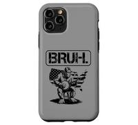 Bigfoot Sasquatch Playing Banjo, Bruh Meme Case for iPhone 11 Pro