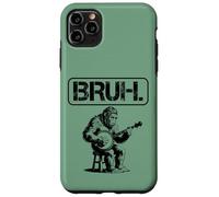 Bigfoot Sasquatch Playing Banjo, Bruh Meme Case for iPhone 11 Pro Max