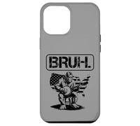Bigfoot Sasquatch Playing Banjo, Bruh Meme Case for iPhone 12 Pro Max