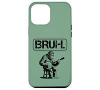 Bigfoot Sasquatch Playing Banjo, Bruh Meme Case for iPhone 12 Pro Max