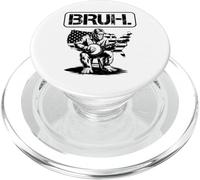 Bigfoot Sasquatch Playing Banjo, Bruh Meme PopSockets PopGrip for MagSafe