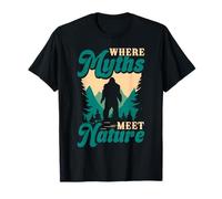Bigfoot Sasquatch Where Myths Meet Nature T-Shirt