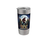 Bigfoot Saw Me Full Moon Stainless Steel Insulated Tumbler