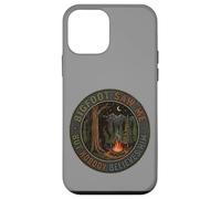 Bigfoot Saw Me Funny Badge Night Campfire Sasquatch Men Case for iPhone 12 mini