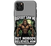 Bigfoot Saw Me Nobody Believes Him Bodybuilding Alien Gym Case for iPhone 11 Pro Max