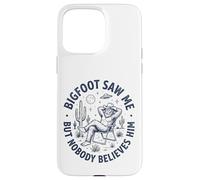 Bigfoot Saw Me Nobody Believes Him Desert UFO Cowboy Camping Case for iPhone 15 Pro Max