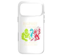 Bigfoot Saw Me Nobody Believes Him Funny Mens Cryptid Case for iPhone 17 Pro Max