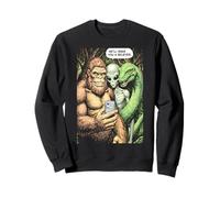 Bigfoot Selfie Alien Loch Ness Monster Funny Believer Sweatshirt