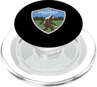 Bigfoot Sighting at Uwharrie National Forest North Carolina PopSockets PopGrip for MagSafe