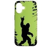 Bigfoot Silhouette Walking Through Forest Adventure Mystery Case for iPhone 16