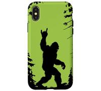 Bigfoot Silhouette Walking Through Forest Adventure Mystery Case for iPhone X/XS