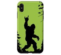 Bigfoot Silhouette Walking Through Forest Adventure Mystery Case for iPhone XS Max