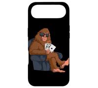 Bigfoot Sitting in a Couch Playing Poker Gambling Sasquatch Case for iPhone Air