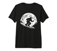 Bigfoot Skiing Extreme Sports Premium T-Shirt