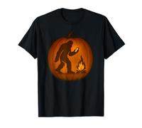 Bigfoot Smartphone Halloween Pumpkin Cell Phone T-Shirt
