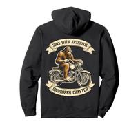 Bigfoot sons with arthritis ibuprofen chapter design on back Pullover Hoodie