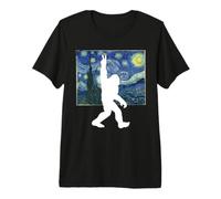 Bigfoot Starry Night Premium T-Shirt