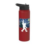 Bigfoot Starry Night Stainless Steel Insulated Water Bottle