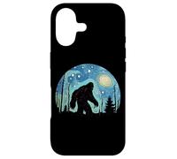 Bigfoot Starry Night Van Gogh Sasquatch Case for iPhone 17