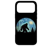 Bigfoot Starry Night Van Gogh Sasquatch Case for iPhone 17 Pro Max