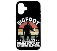 Bigfoot Stole 10mm Socket Missing 10mm Socket Mechanic Men Case for iPhone 16