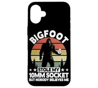 Bigfoot Stole 10mm Socket Missing 10mm Socket Mechanic Men Case for iPhone 16 Plus