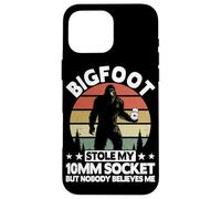Bigfoot Stole 10mm Socket Missing 10mm Socket Mechanic Men Case for iPhone 16 Pro Max