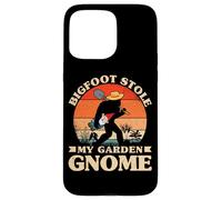 Bigfoot Stole My Garden Gnome Funny Gardening Gardener Case for iPhone 15 Pro Max