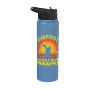 Bigfoot Stole My Pineapple Upside Down Pineapple Swinger Stainless Steel Insulated Water Bottle