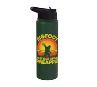Bigfoot Stole My Pineapple Upside Down Pineapple Swinger Stainless Steel Insulated Water Bottle