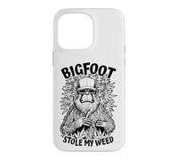 Bigfoot Stole My Weed Funny Sasquatch Stoner Canna lunt Case for iPhone 14 Pro Max