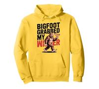 Bigfoot Stole My Wiener Shirt Sasquatch Grabbed My Wiener Pullover Hoodie