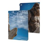 Bigfoot Surfing Beach Tablet Case Compatible with ipad 2017/2018/Air1/Air2 (9.7in)