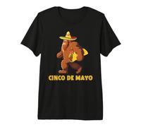 Bigfoot Taco Cinco De Mayo - Sasquatch Mexican Festival Premium T-Shirt