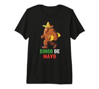 Bigfoot Taco Cinco De Mayo - Sasquatch Mexican Festival Premium T-Shirt