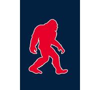 BIGFOOT - TEXAS - BLUE AND RED | Premium Lined Journal | 6" × 9" | Soft Cover | 120+ Pages | State Flag Edition: A High-Quality State Notebook - Ideal for School, Work, or Everyday Notes