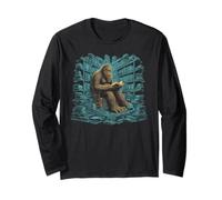 Bigfoot the Librarian: Mythical Creatures Collection Long Sleeve T-Shirt