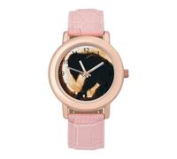 Bigfoot Total Solar Eclipse Women's Wrist Watch Fashion Alloy Quartz Watch with Strap Easy to Read