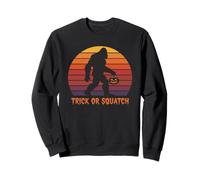 Bigfoot Trick or Squatch Halloween Costume Funny Sasquatch Sweatshirt
