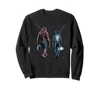 Bigfoot Tshirt Sasquatch Alien Fishing Conspiracy Funny Meme Sweatshirt
