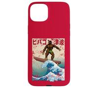 Bigfoot Tsunami Surfer The Great Wave Off Kanagawa Case for iPhone 15 Plus