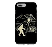 Bigfoot UFO Abduction Cryptid Alien Spaceship Loch Ness Case for iPhone 7 Plus/8 Plus