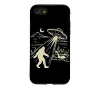 Bigfoot UFO Abduction Cryptid Alien Spaceship Loch Ness Case for iPhone SE (2020) / 7/8