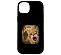 Bigfoot UFO Cat Selfie Cryptid Humor Case for iPhone 14 Plus