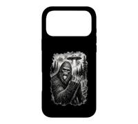Bigfoot UFO Funny Sasquatch Alien Conspiracy Sarcastic Art Case for iPhone 17 Pro Max