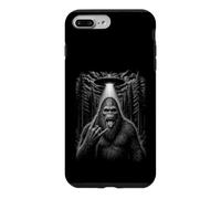 Bigfoot UFO Funny Sasquatch Alien Conspiracy Sarcastic Art Case for iPhone 7 Plus/8 Plus